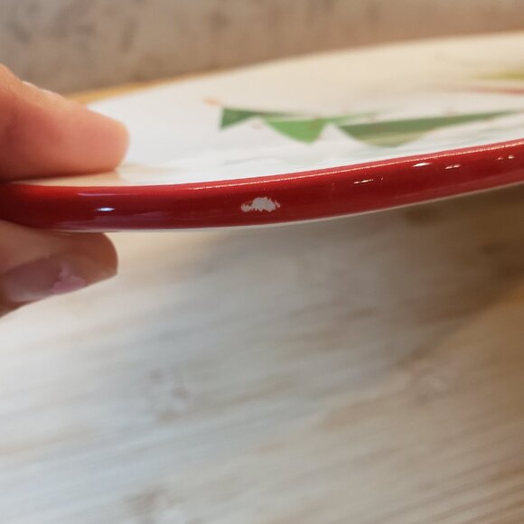 Christmas Tree Oval Serving Plate - Picture 4 of 6